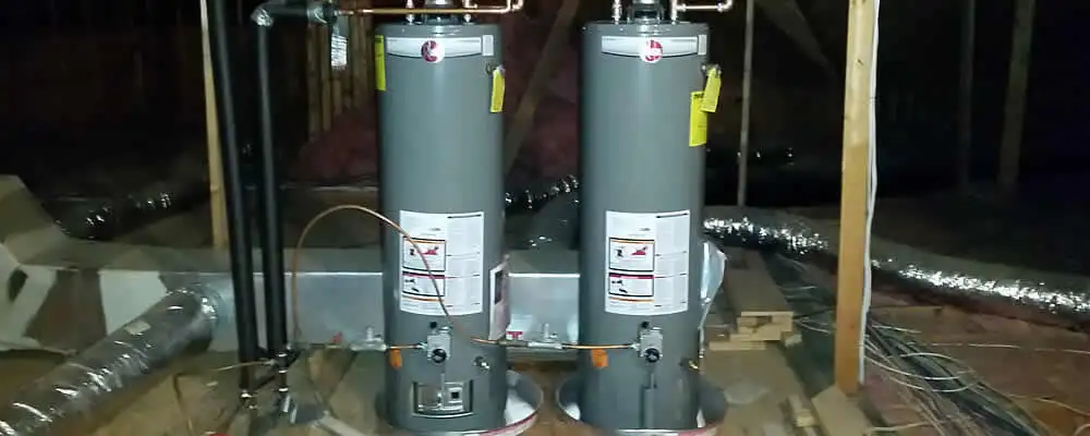 Tankless water heater installation for home hot water in Charleston, SC